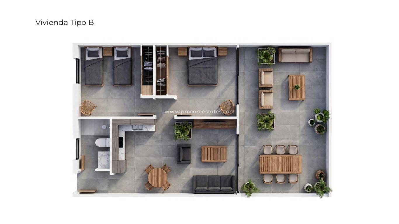 Nueva construcción  - Apartamento - Vera - Vera playa