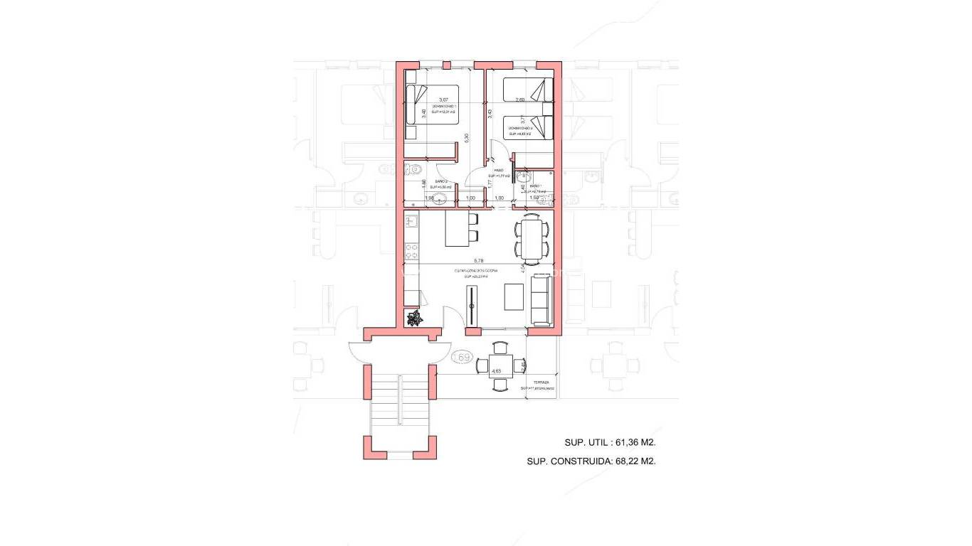 Nueva construcción  - Ático - Fuente Alamo - La Pinilla