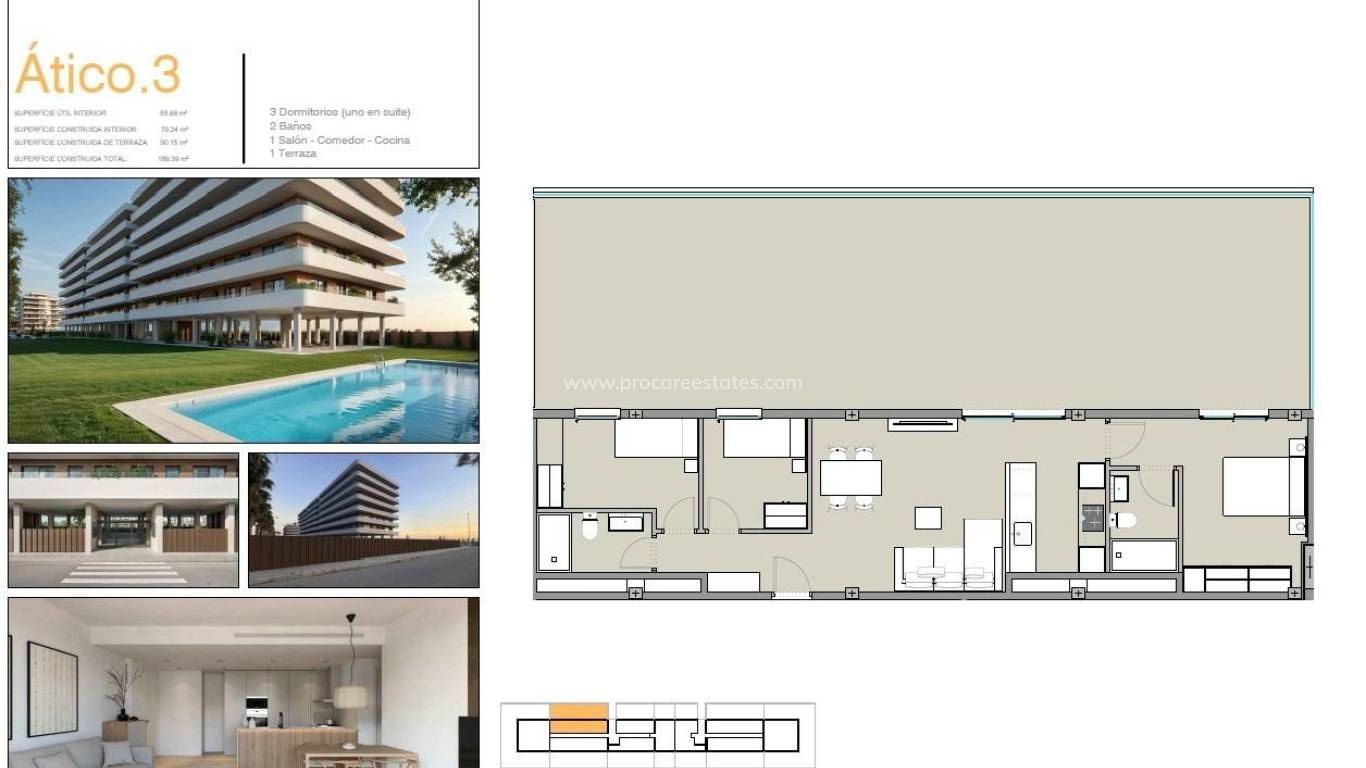 Nueva construcción  - Ático - Moncofa - Playa de Moncofa