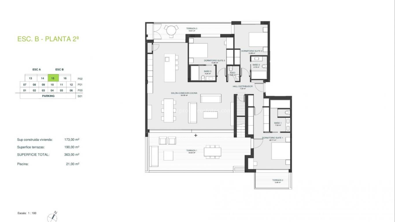 Nueva construcción  - Ático - Orihuela - Las Colinas golf