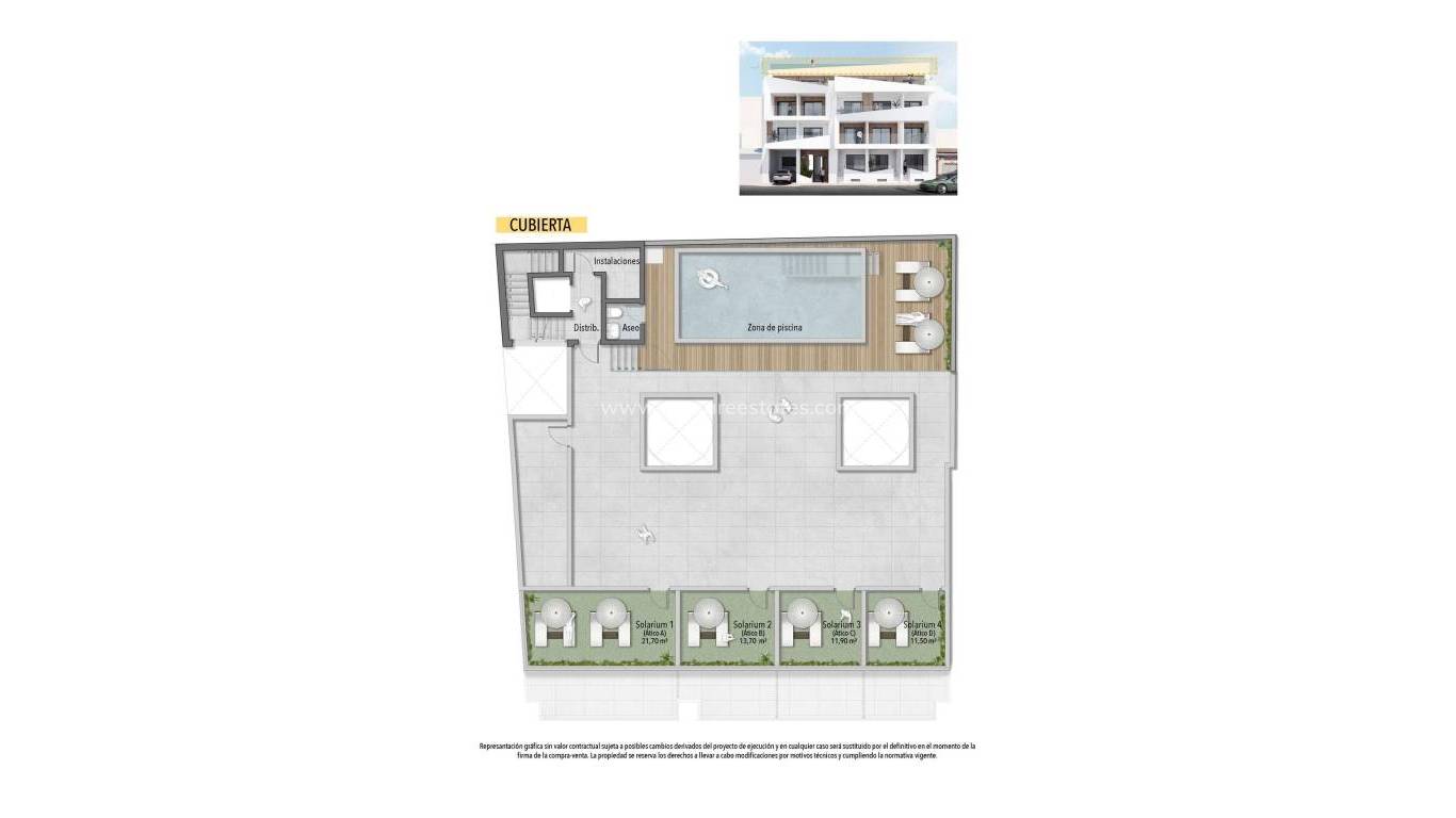 Nueva construcción  - Ático - Torrevieja - Playa Del Cura