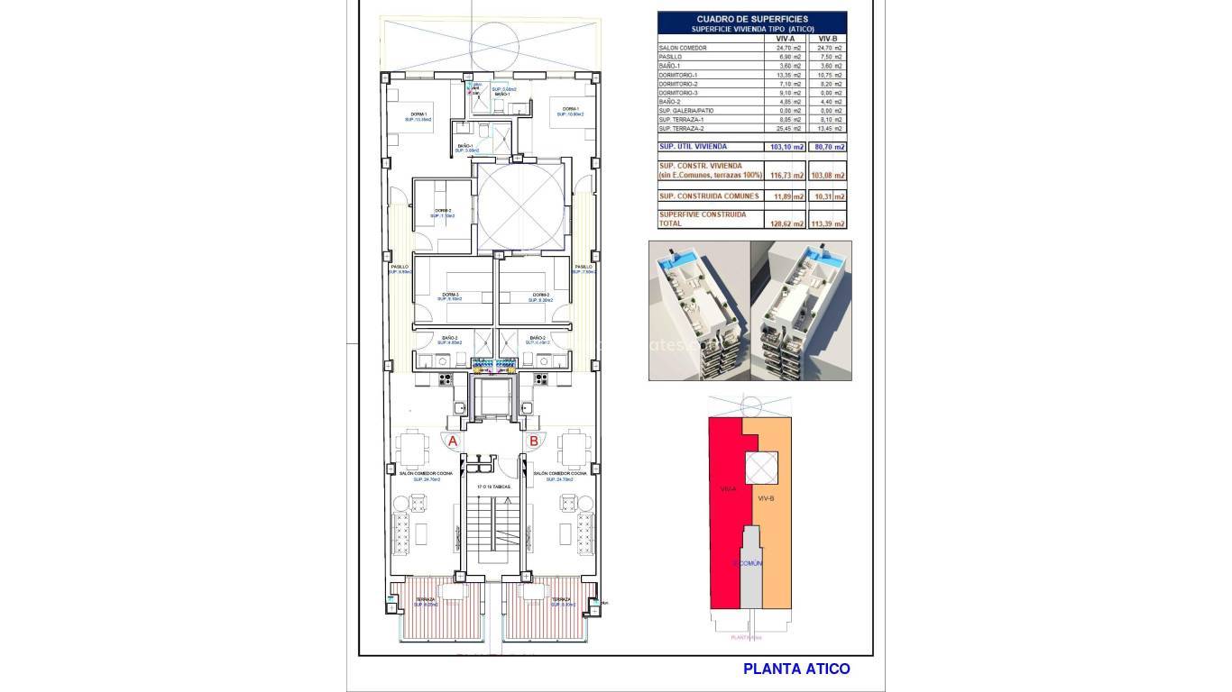 Nueva construcción  - Ático - Torrevieja - Playa Del Cura