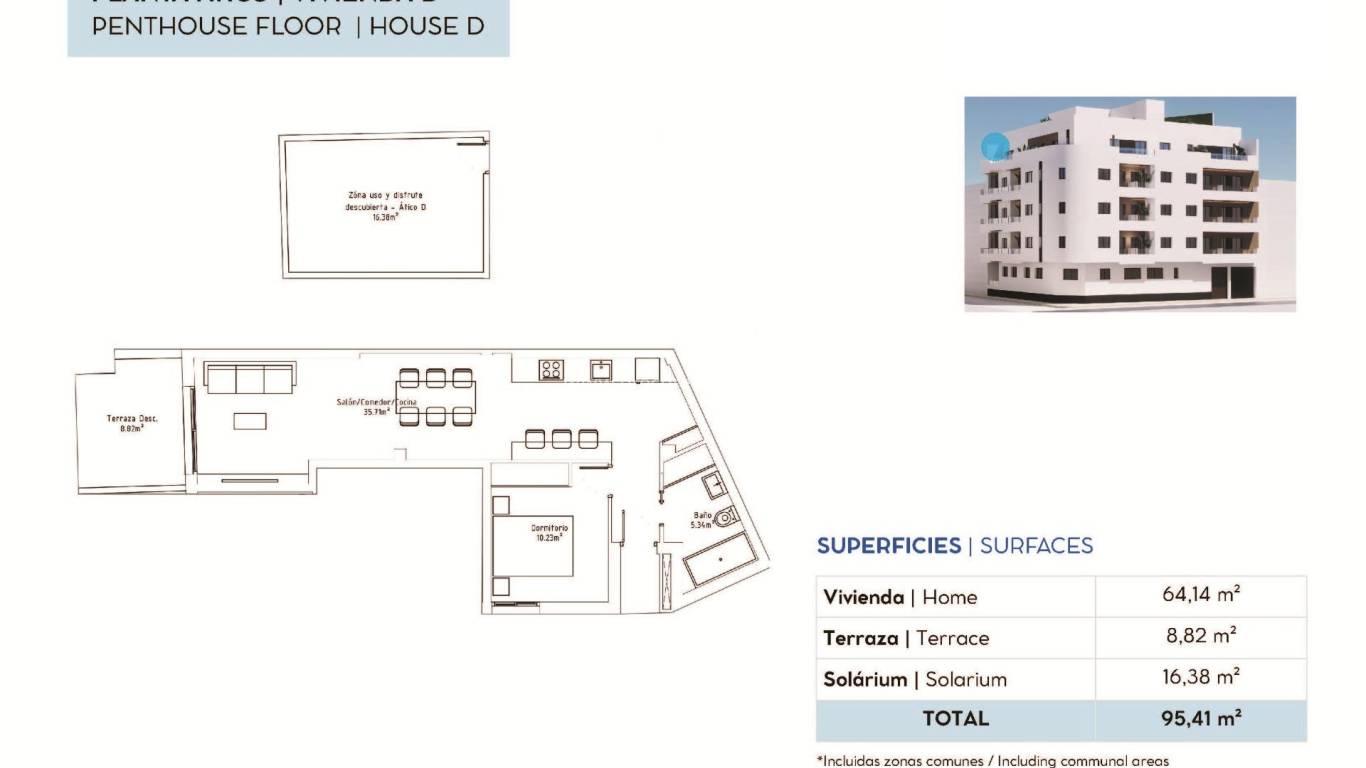 Nueva construcción  - Ático - Torrevieja - pueblo
