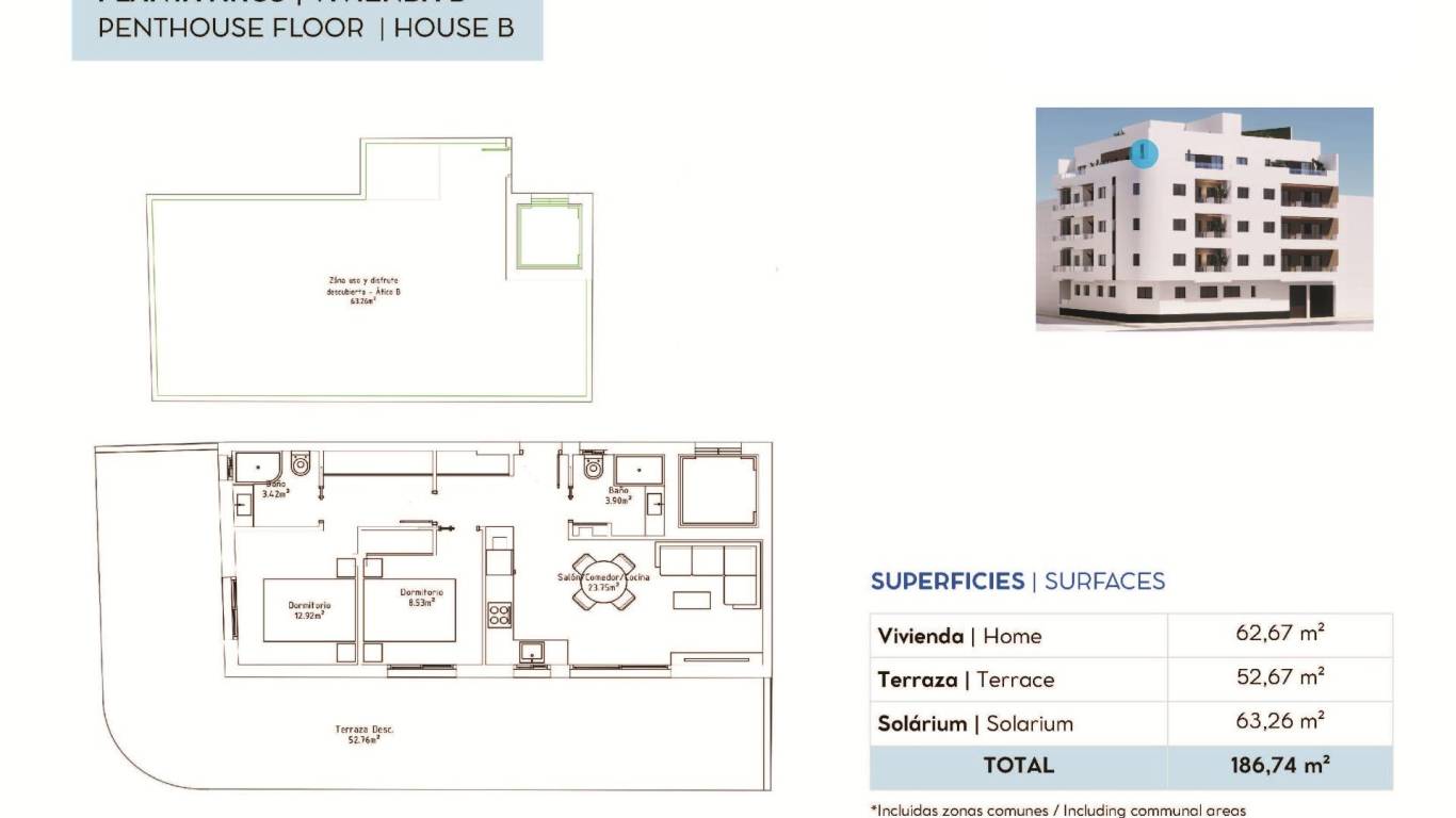 Nueva construcción  - Ático - Torrevieja - pueblo