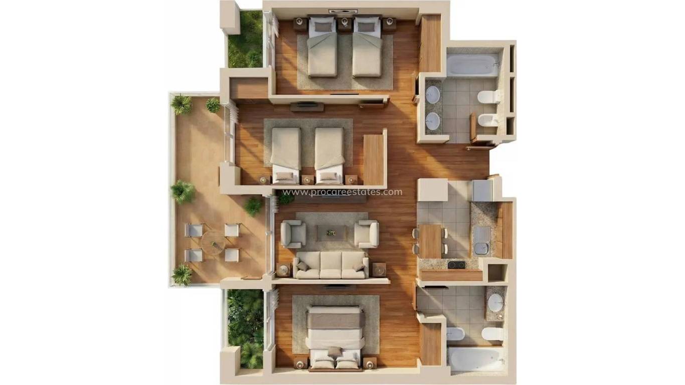 Nueva construcción  - Ático - Vera - Puerto del Rey