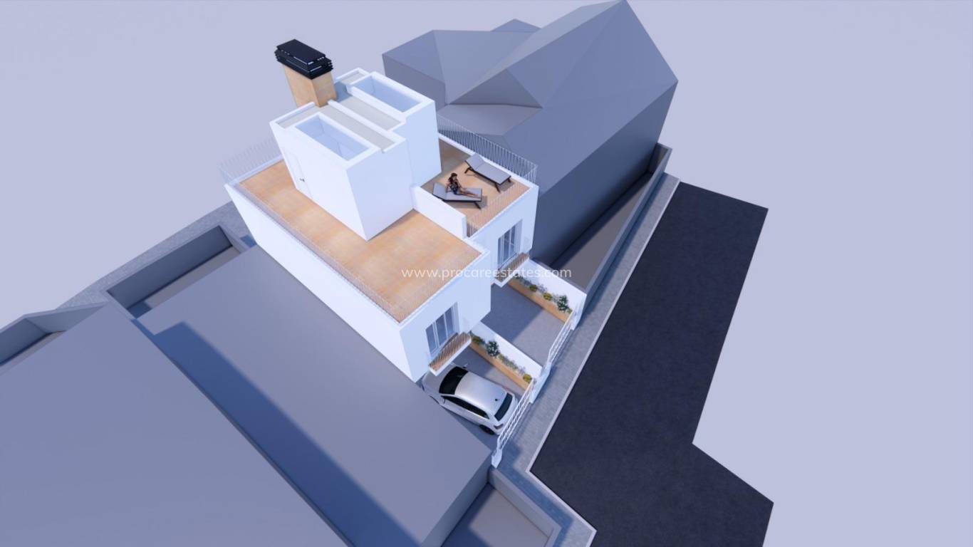 Nueva construcción  - Casa de pueblo - Cartagena - La Azohía