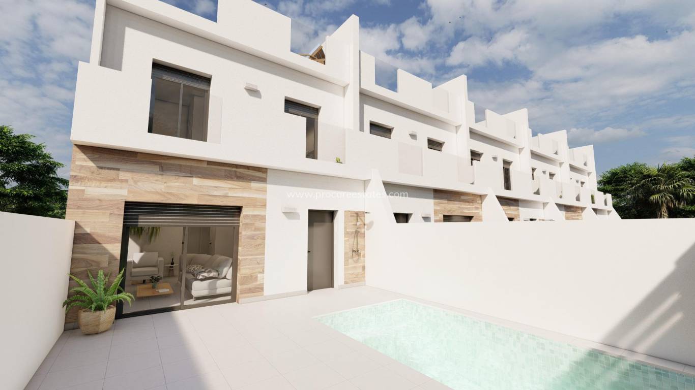 Nueva construcción  - Casa de pueblo - Los Alcázares - Euro Roda