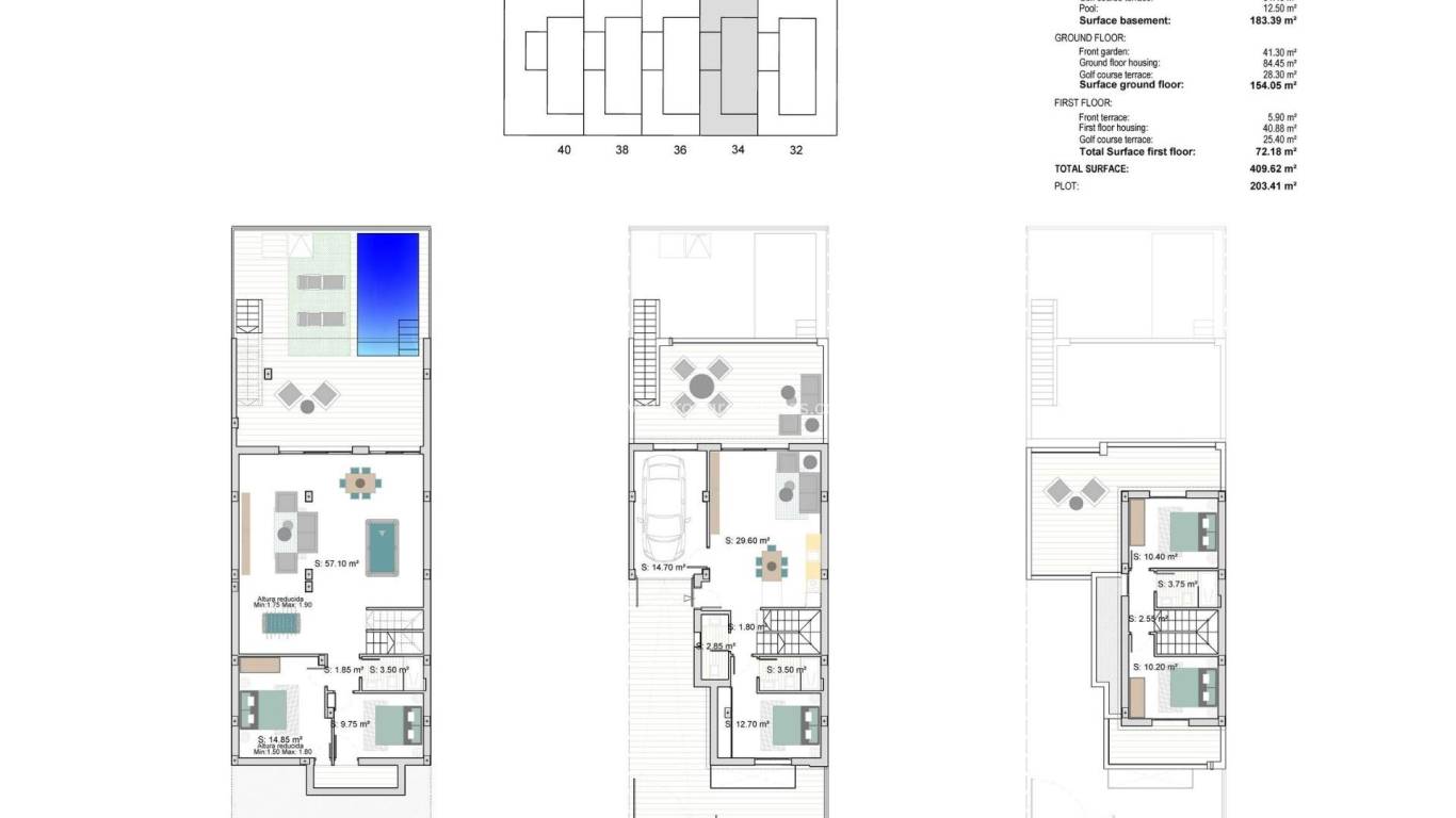 Nueva construcción  - Casa de pueblo - Los Alcázares - Serena Golf