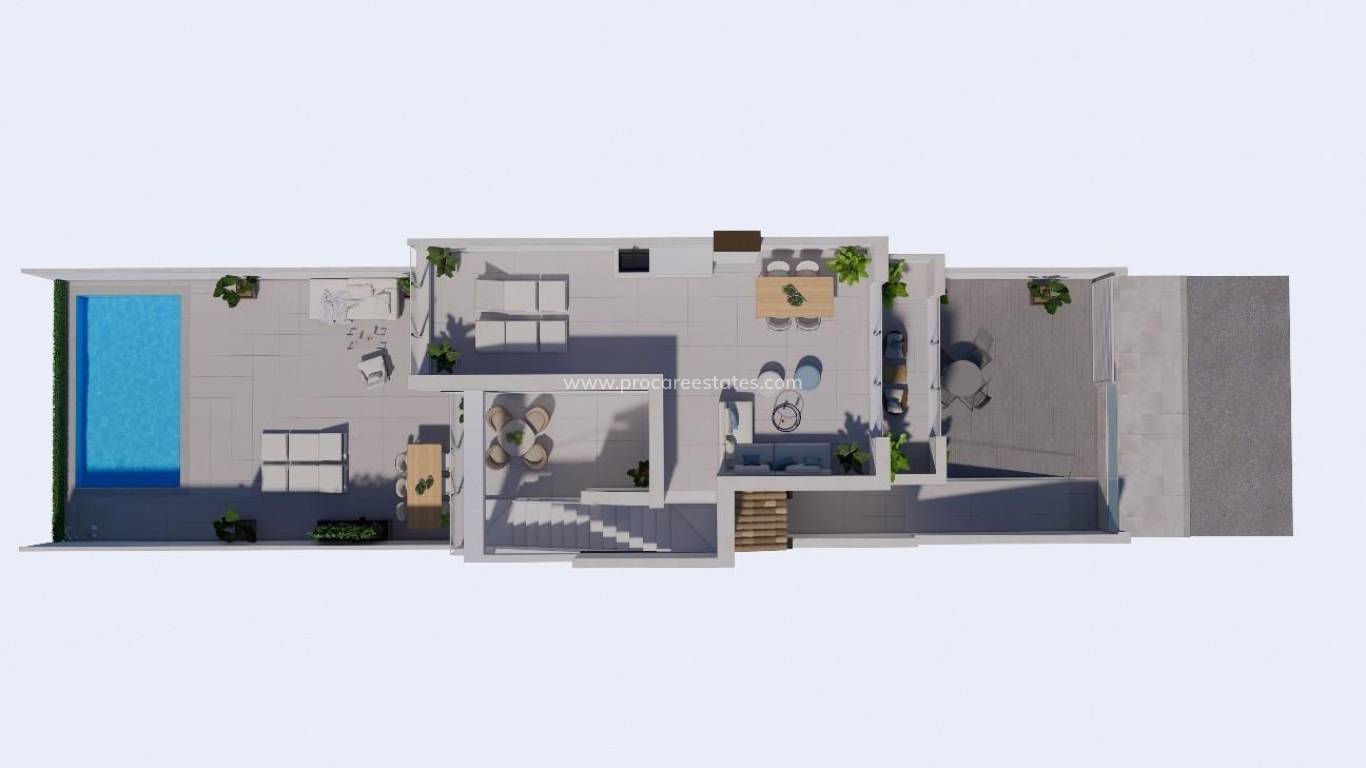 Nueva construcción  - Casa de pueblo - Los Alcázares - Serena Golf