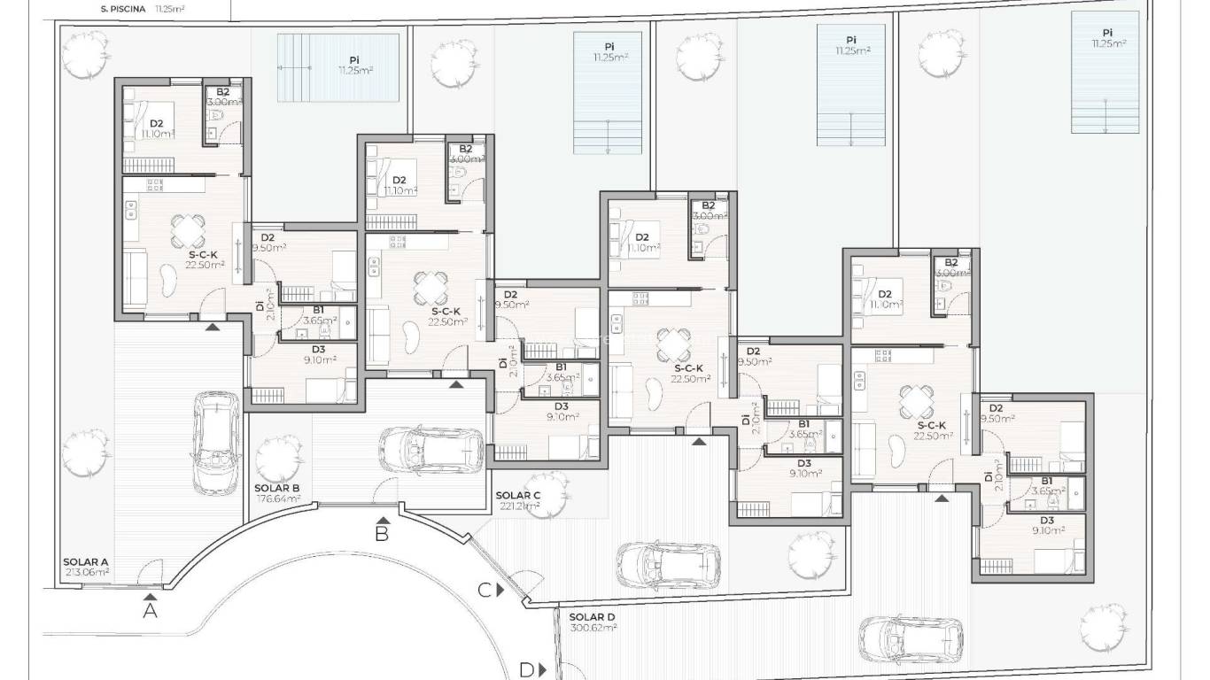 Nueva construcción  - Casa de pueblo - Mazarron - Country Club