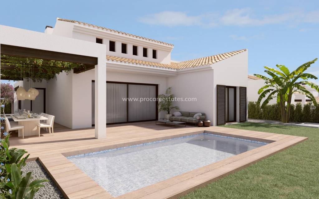 Nueva construcción  - Villa - Algorfa - Castillo de montemar