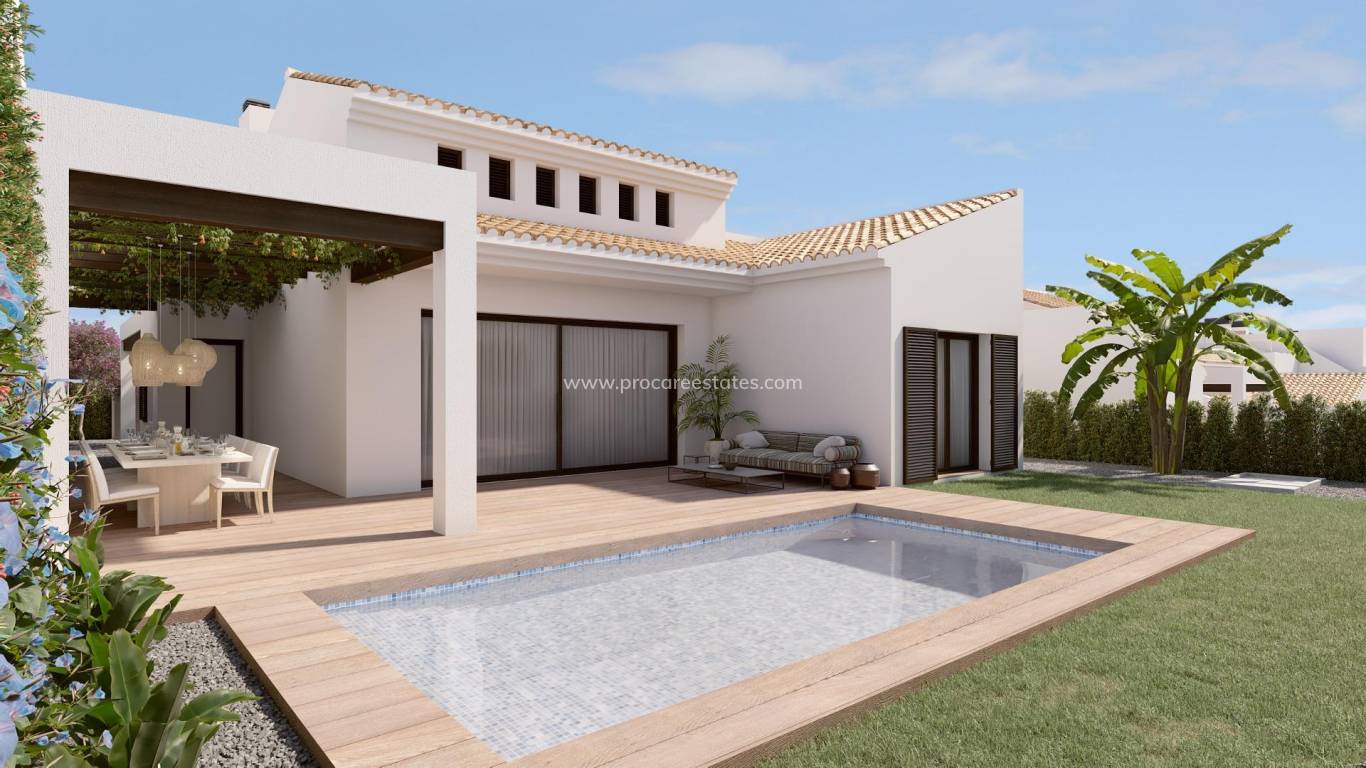 Nueva construcción  - Villa - Algorfa - Castillo de montemar