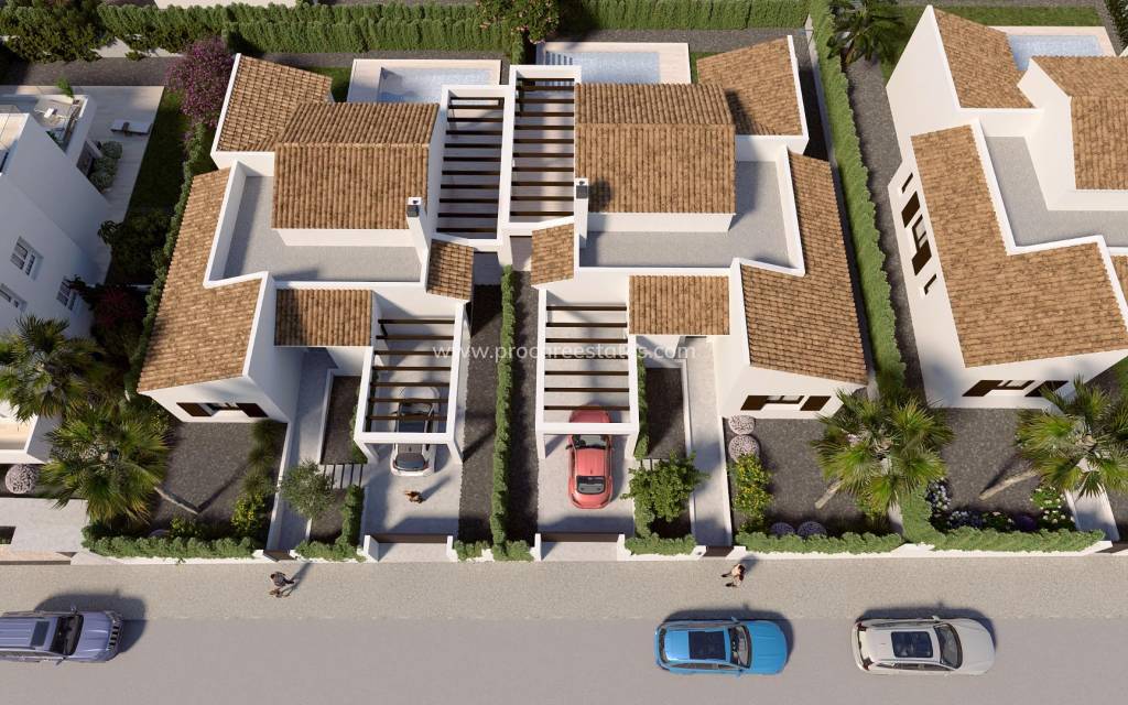 Nueva construcción  - Villa - Algorfa - Castillo de montemar