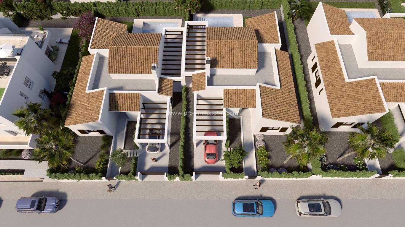 Nueva construcción  - Villa - Algorfa - Castillo de montemar