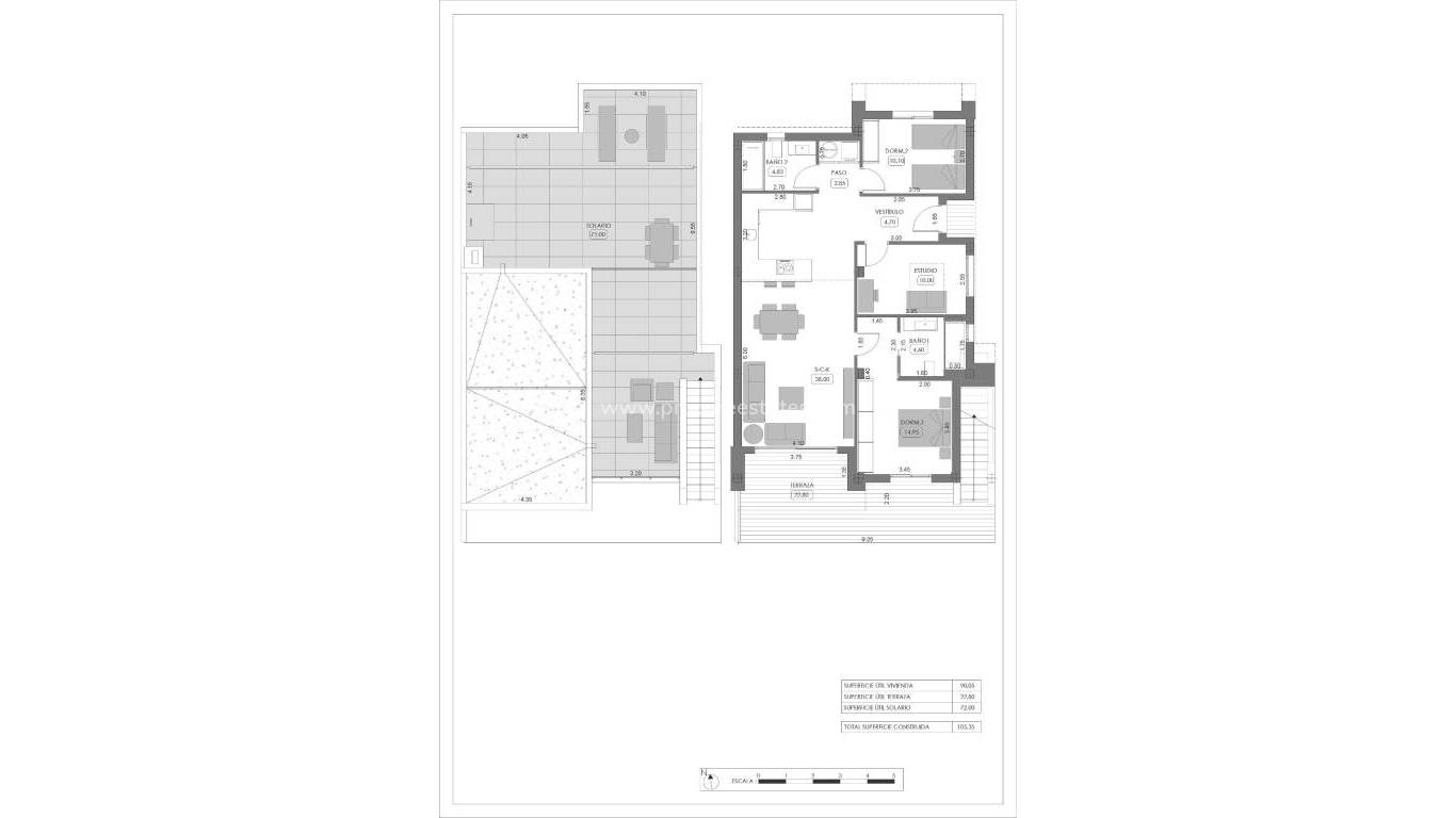 Nueva construcción  - Villa - Algorfa - La Finca golf