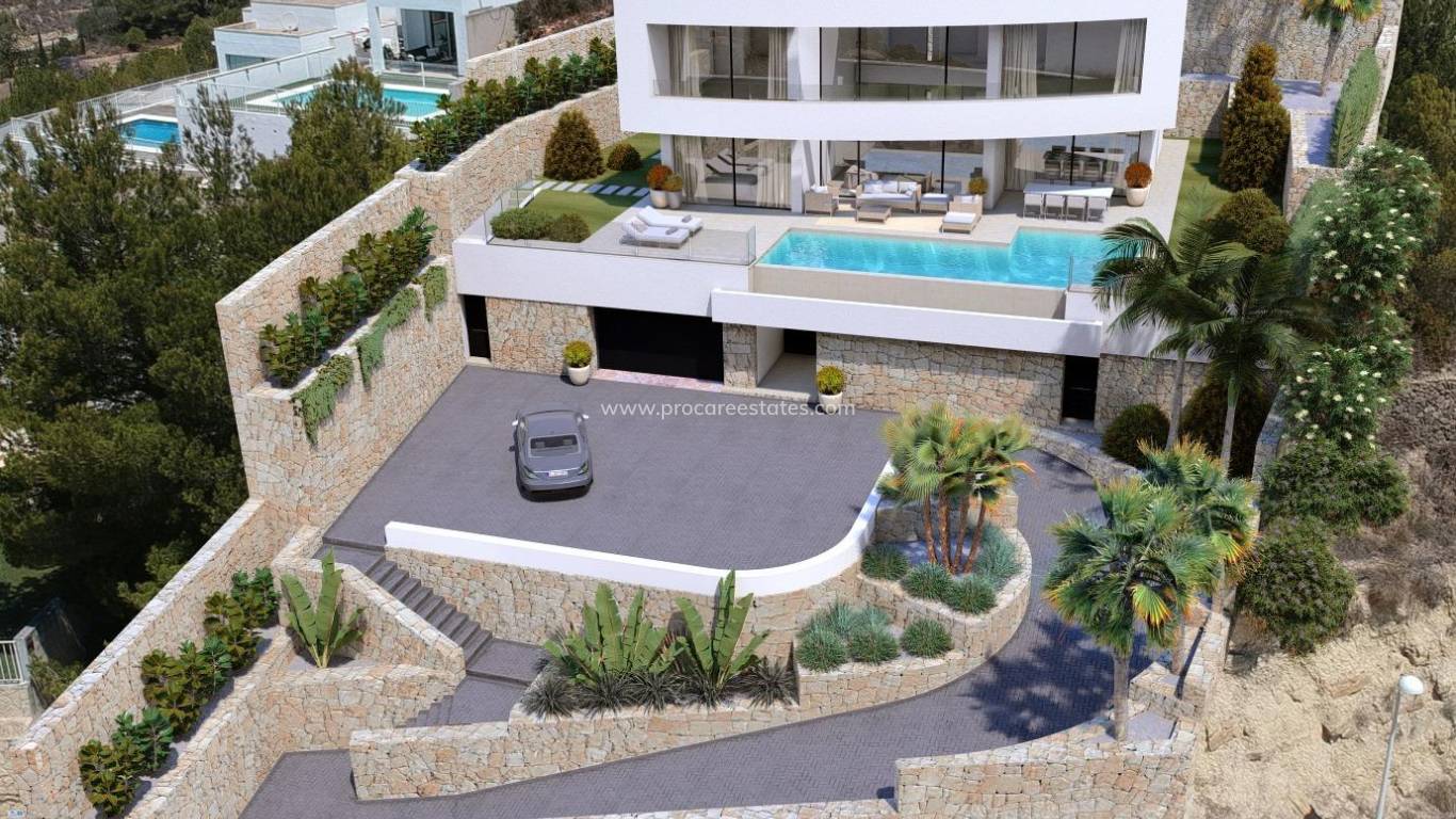 Nueva construcción  - Villa - Calpe - Empedrola