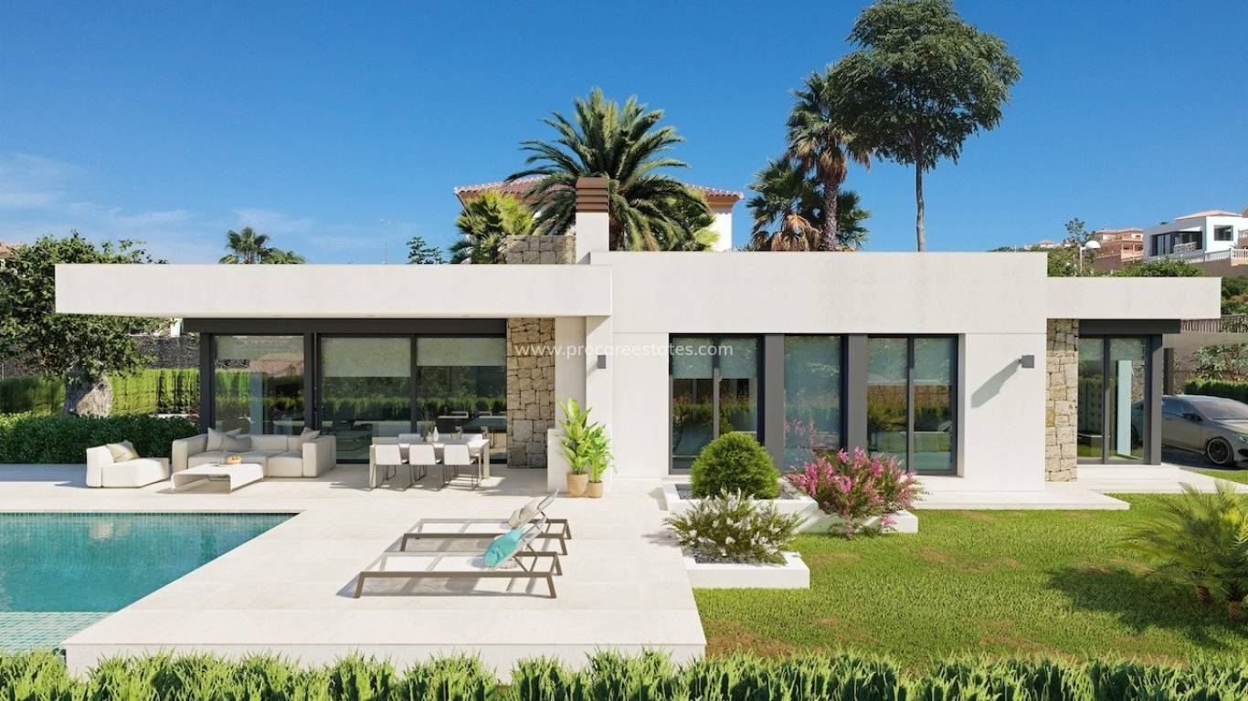 Nueva construcción  - Villa - Calpe - Pla roig