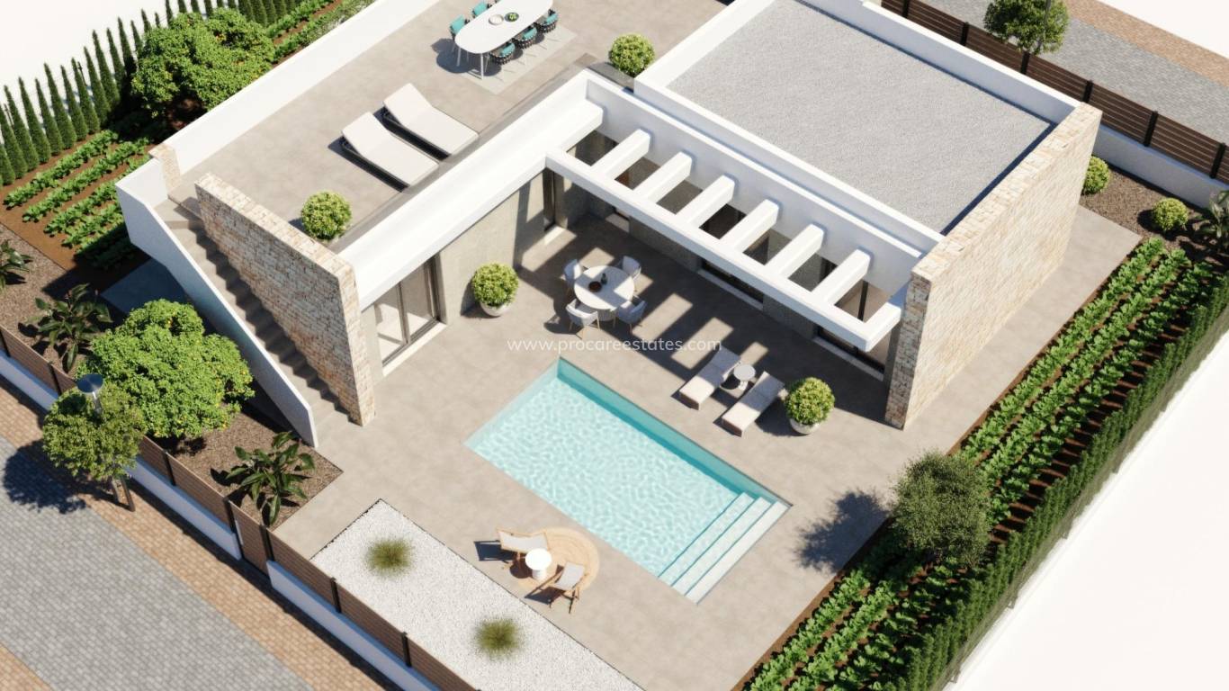 Nueva construcción  - Villa - Fuente Alamo - Hacienda del Alamo