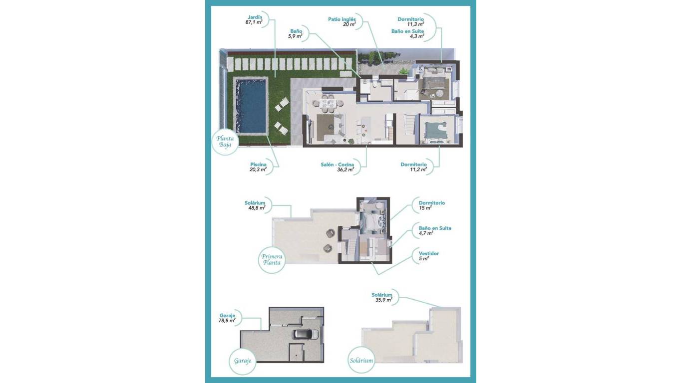 Nueva construcción  - Villa - Los Alcázares - Serena Golf