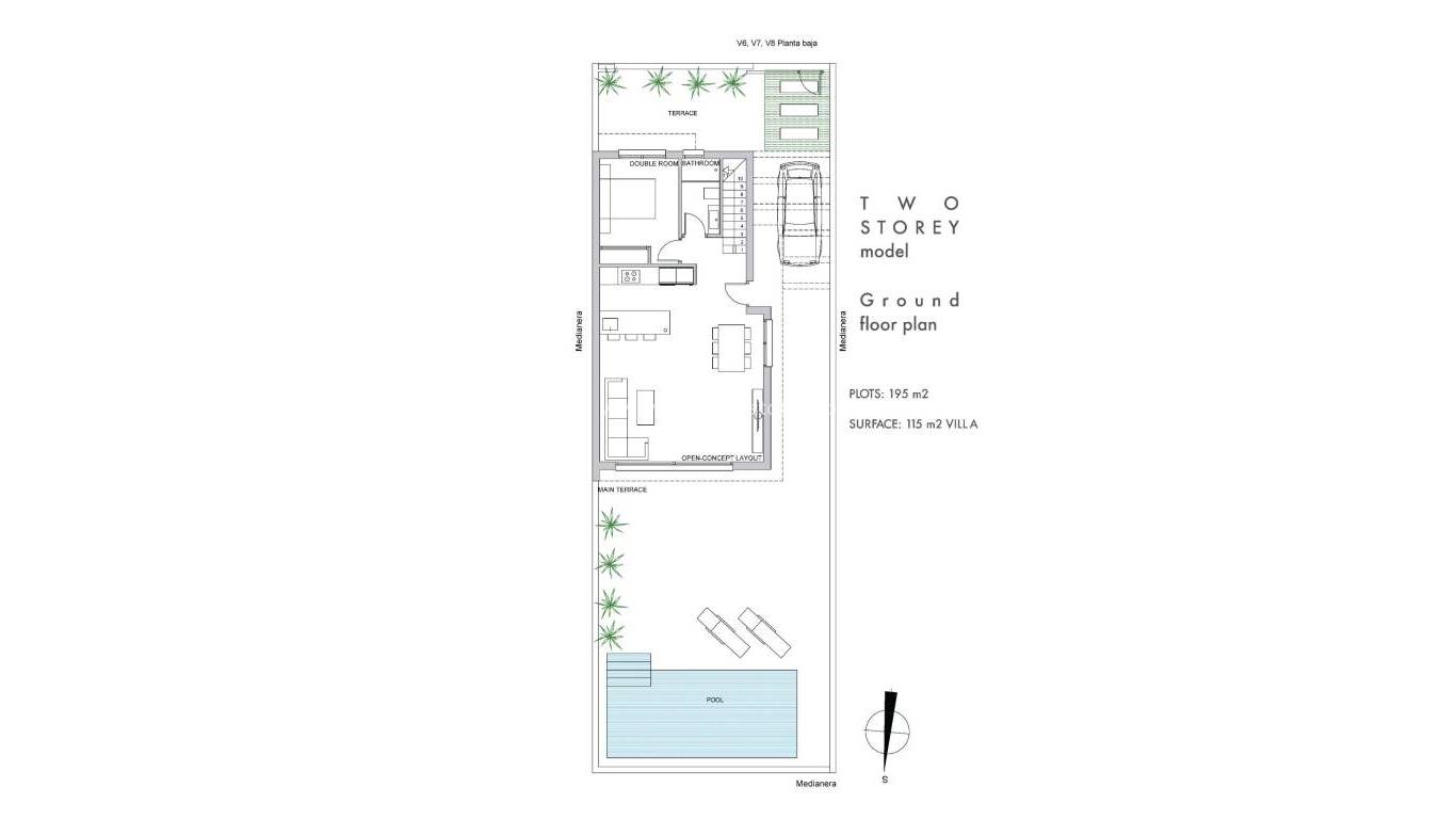 Nueva construcción  - Villa - Los Alcázares - Serena Golf