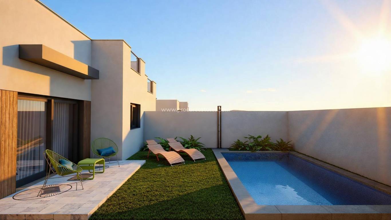 Nueva construcción  - Villa - Mazarron - Country Club