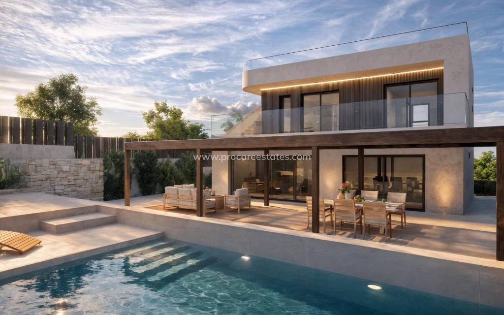 Nueva construcción  - Villa - Orihuela Costa - Cala Flores