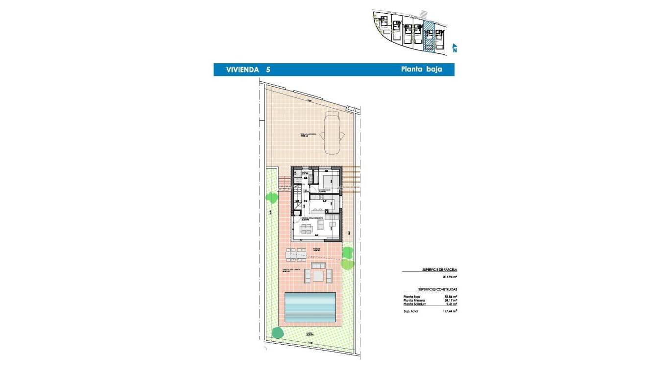 Nueva construcción  - Villa - Pilar de la Horadada - Lo Romero Golf