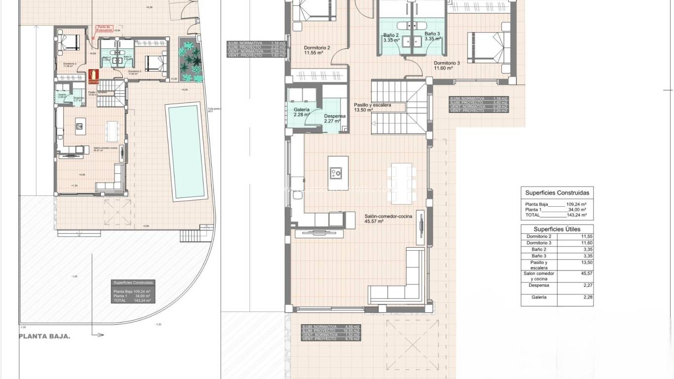 Nueva construcción  - Villa - San Fulgencio - Urb. La Marina