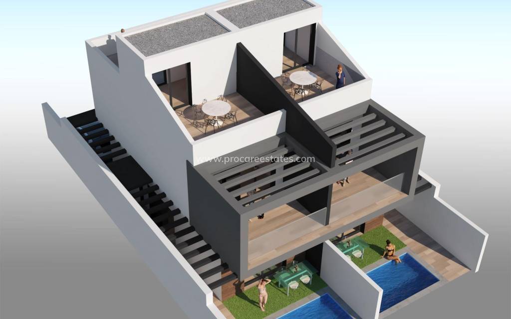 Nueva construcción  - Villa - San Javier - Santiago de la Ribera