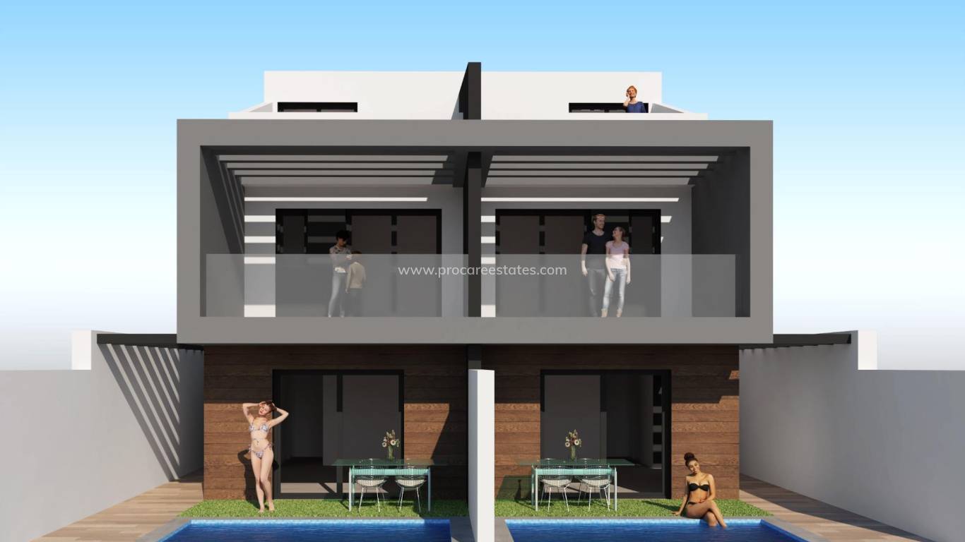 Nueva construcción  - Villa - San Javier - Santiago de la Ribera