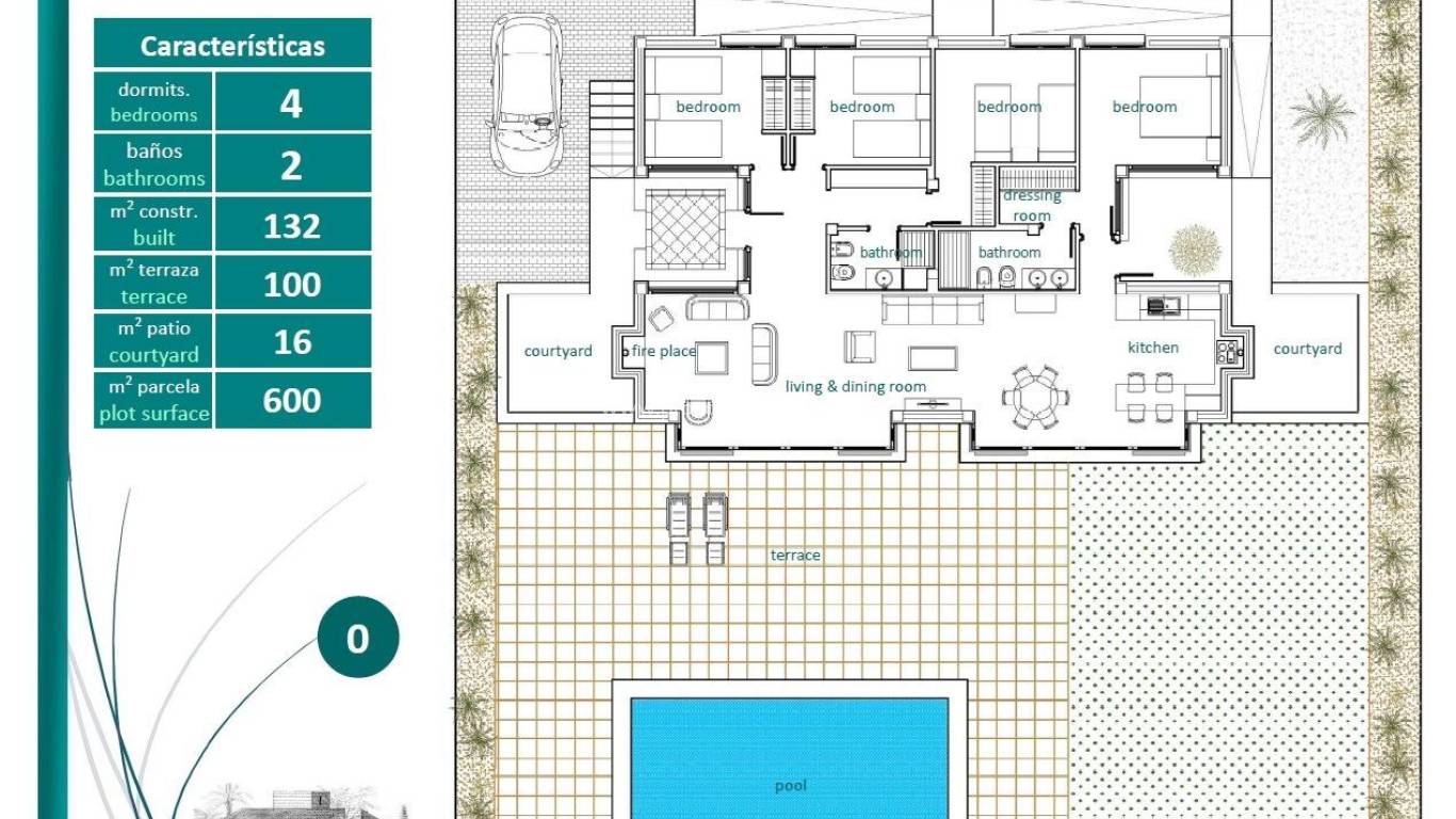 Nueva construcción  - Villa - Sucina - Peraleja Golf
