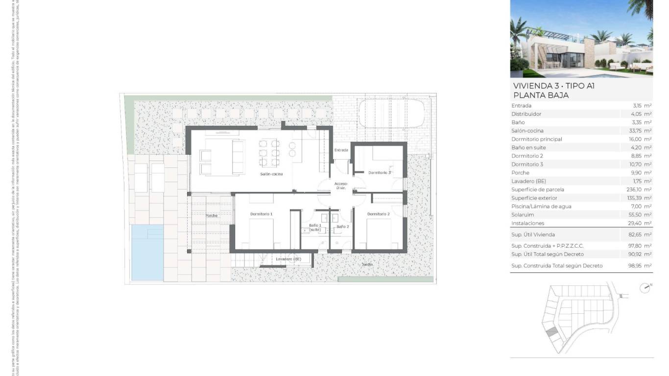 Nueva construcción  - Villa - Vera - Valle del Este Golf