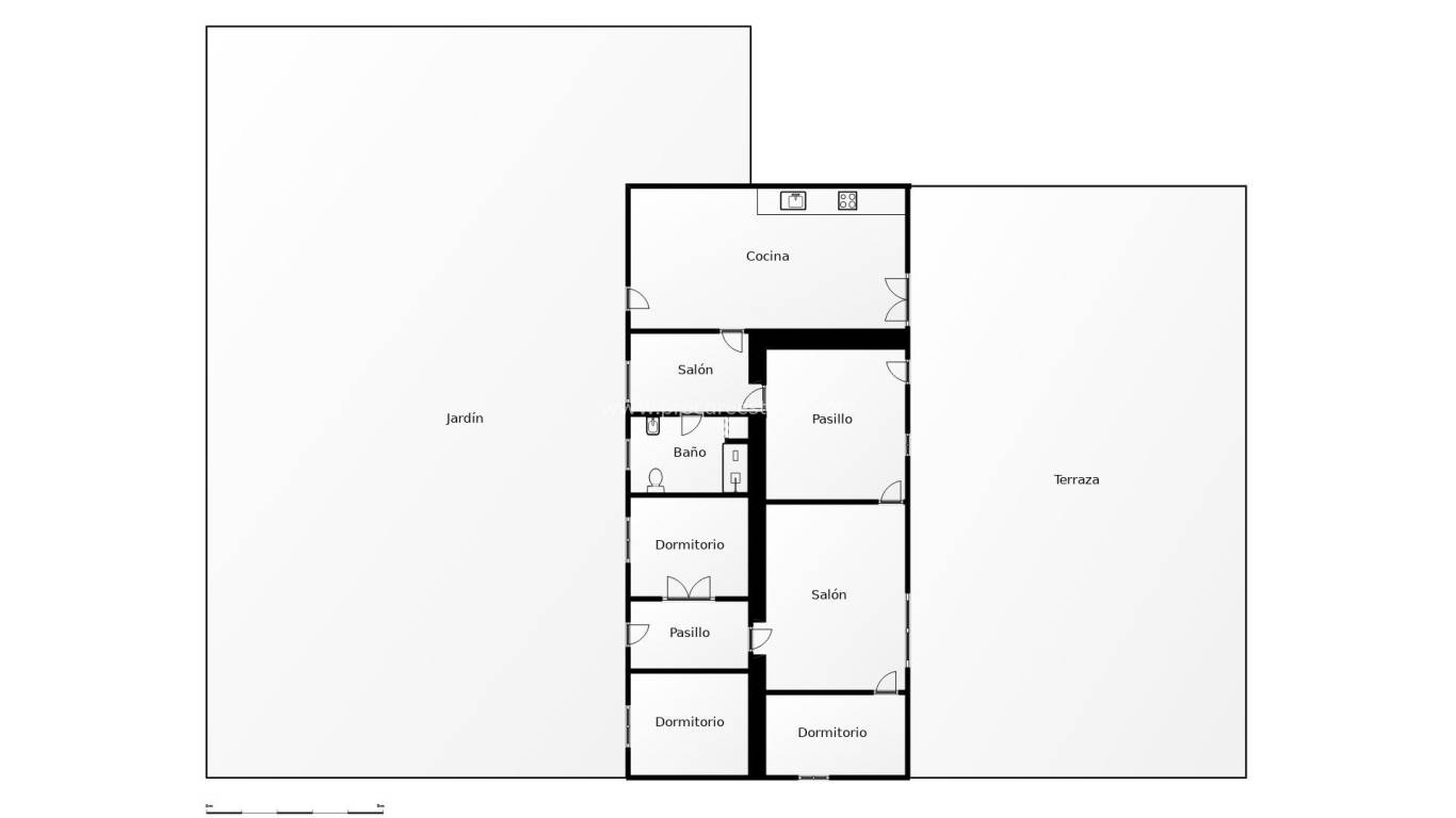 Resale - Town house - Torre Pacheco - Roldán
