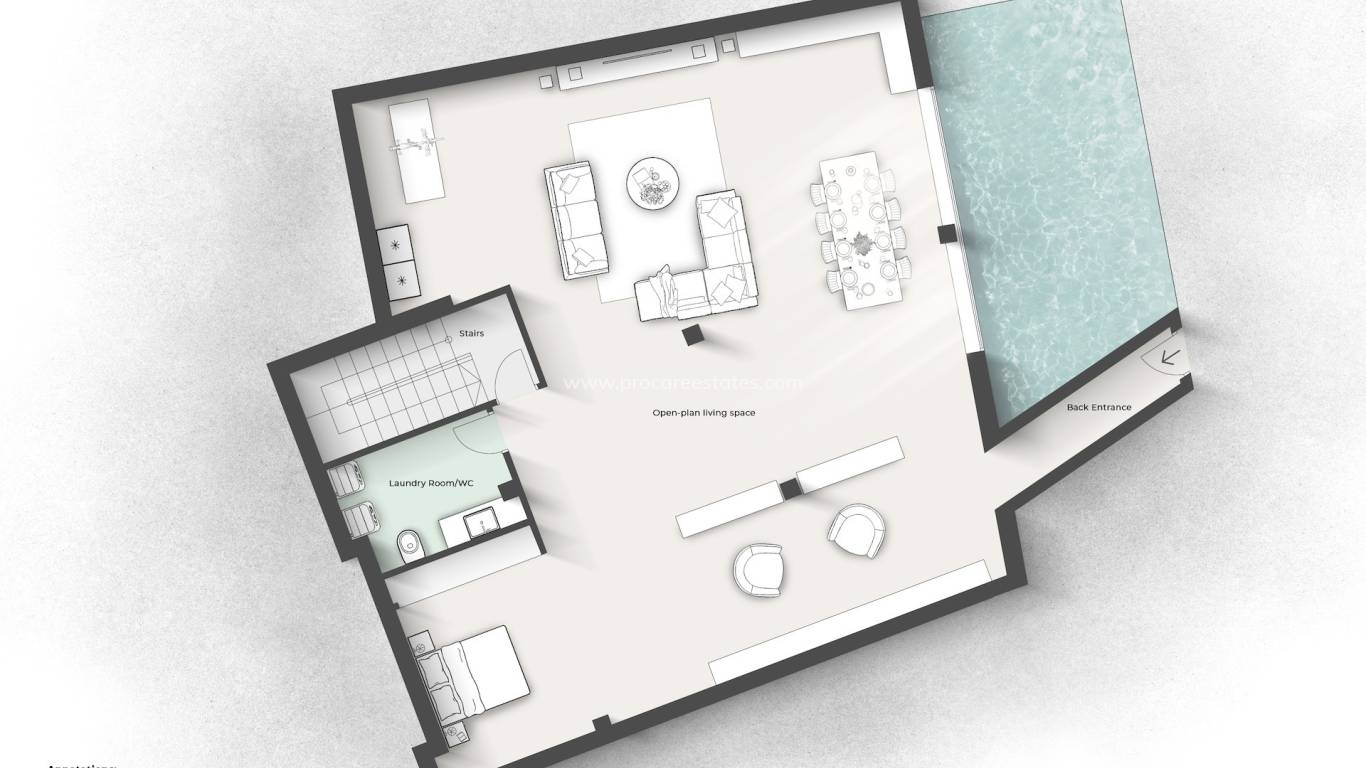 Resale - Villa - Algorfa - La Finca golf