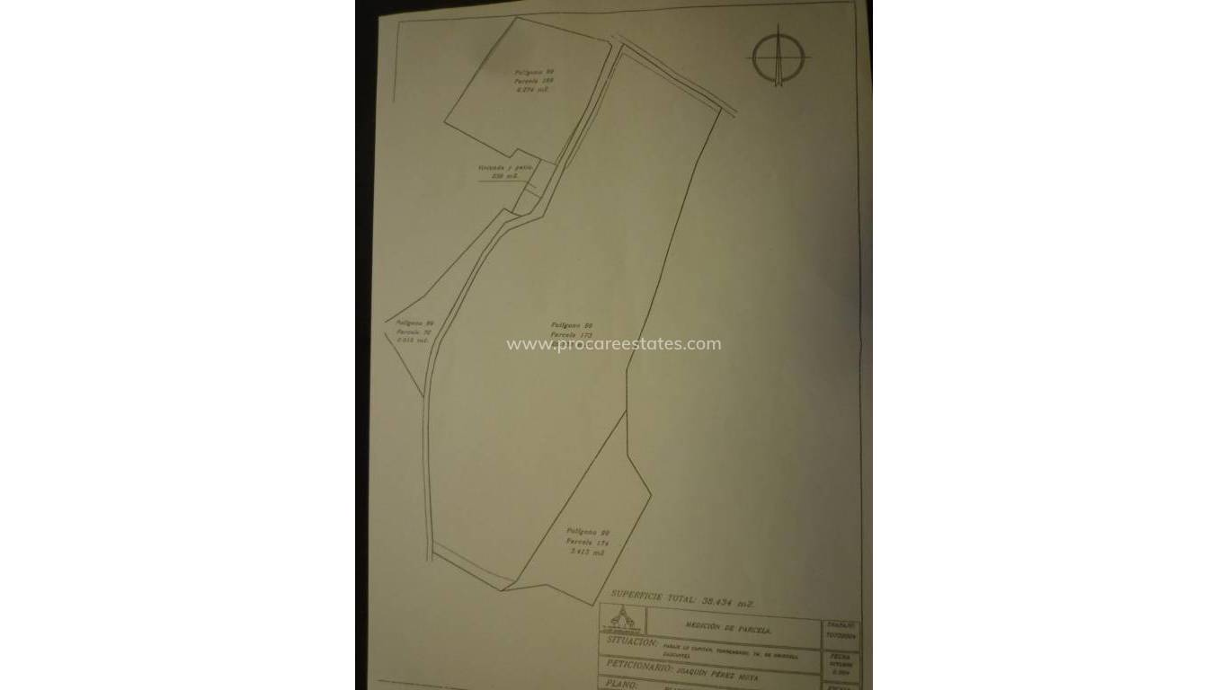 Reventa - Propiedad de campo - Orihuela - Desamparados-Hurchillo-Torremendo