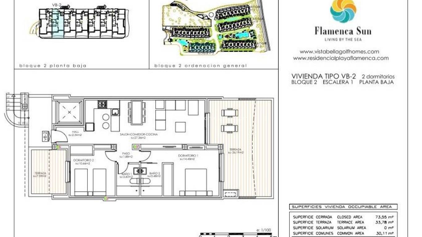 Revente - Appartement - Orihuela Costa - Playa Flamenca
