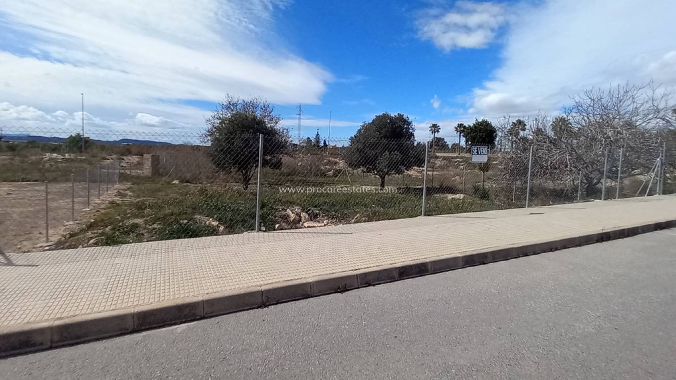 Revente - Terrain - Los Montesinos