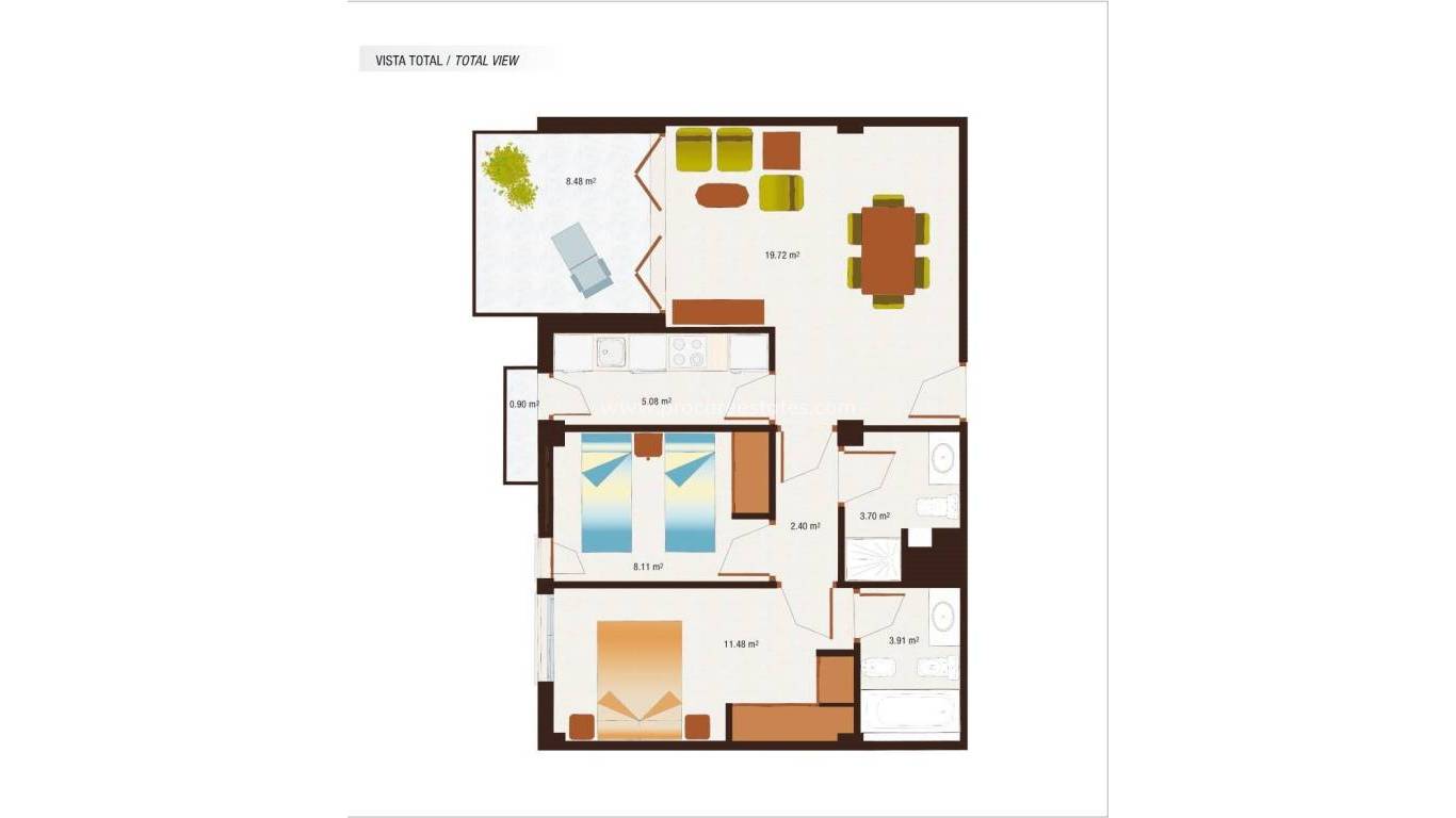 Verkauf - Wohnung - Villanueva del Rio Segura - Urbanización plan parcial la morra