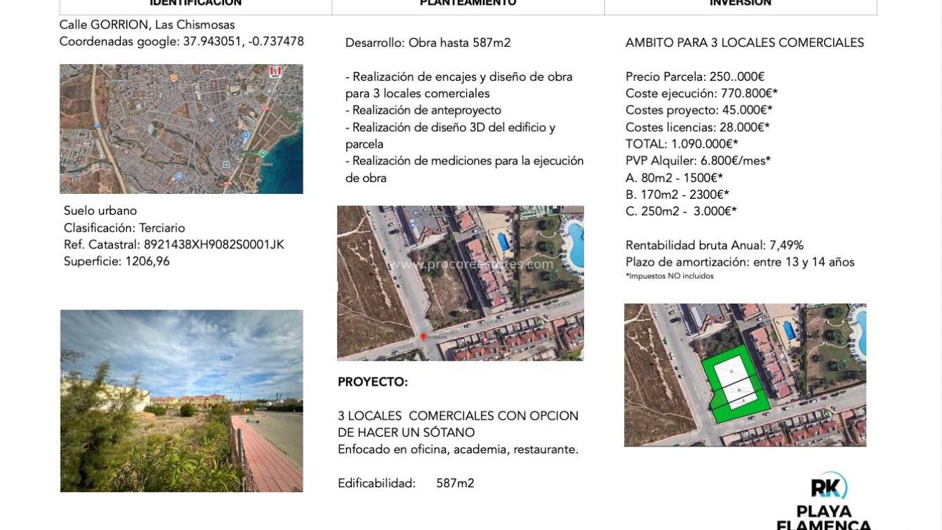 Verkoop - Land - Orihuela Costa - Campoamor