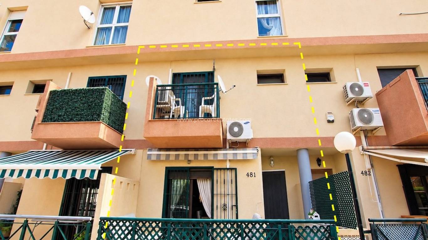 Verkoop - Stadswoning - Orihuela Costa - Playa Flamenca