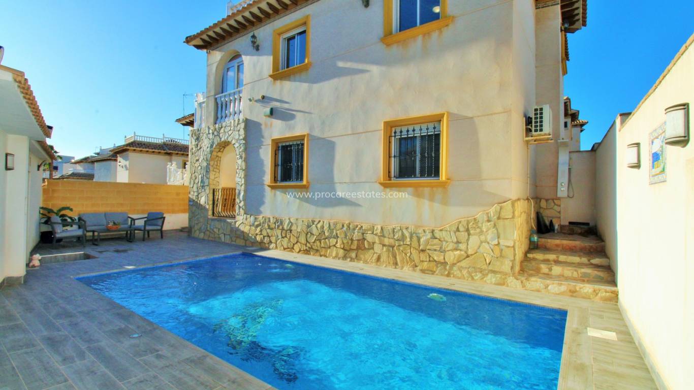 Verkoop - Villa - Orihuela Costa - Playa Flamenca